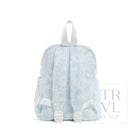 Mini Backer - Bunny Toile Blue Backpack Backpacks