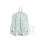 Mini Backer - Bunny Toile Green Backpack Backpacks