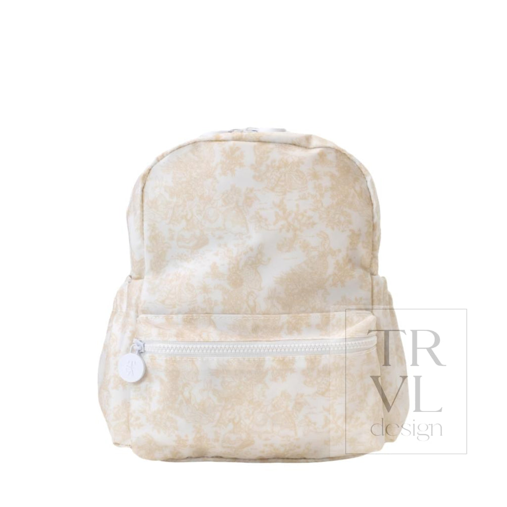 MINI BACKER - BUNNY TOILE SAND Backpack - Backpacks