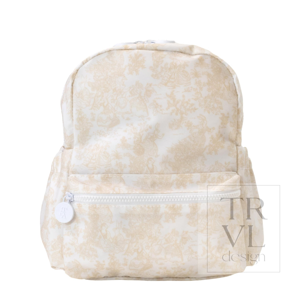 MINI BACKER - BUNNY TOILE SAND Backpack - Backpacks