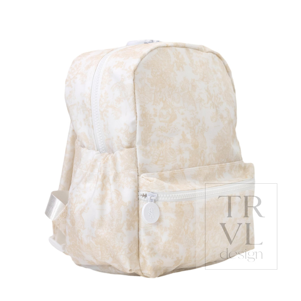 MINI BACKER - BUNNY TOILE SAND Backpack - Backpacks