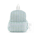 Mini Backer - Classic Plaid Green Backpack *New!