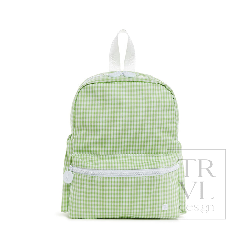 MINI BACKER - GINGHAM LEAF2 Backpack - Backpacks