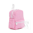 Mini Backer - Gingham Pink *Backorder 12/1 Backpacks