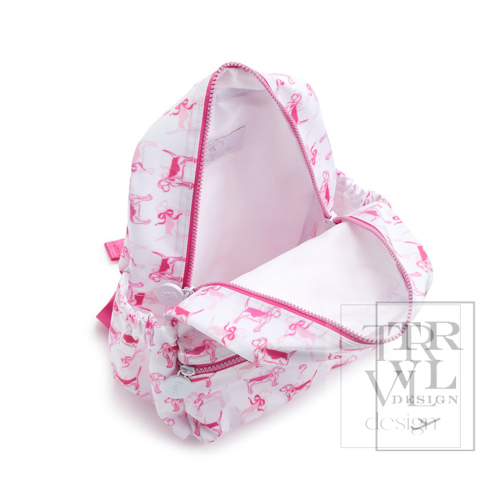 Mini Backer - Ribbon Floral Pink Backpacks
