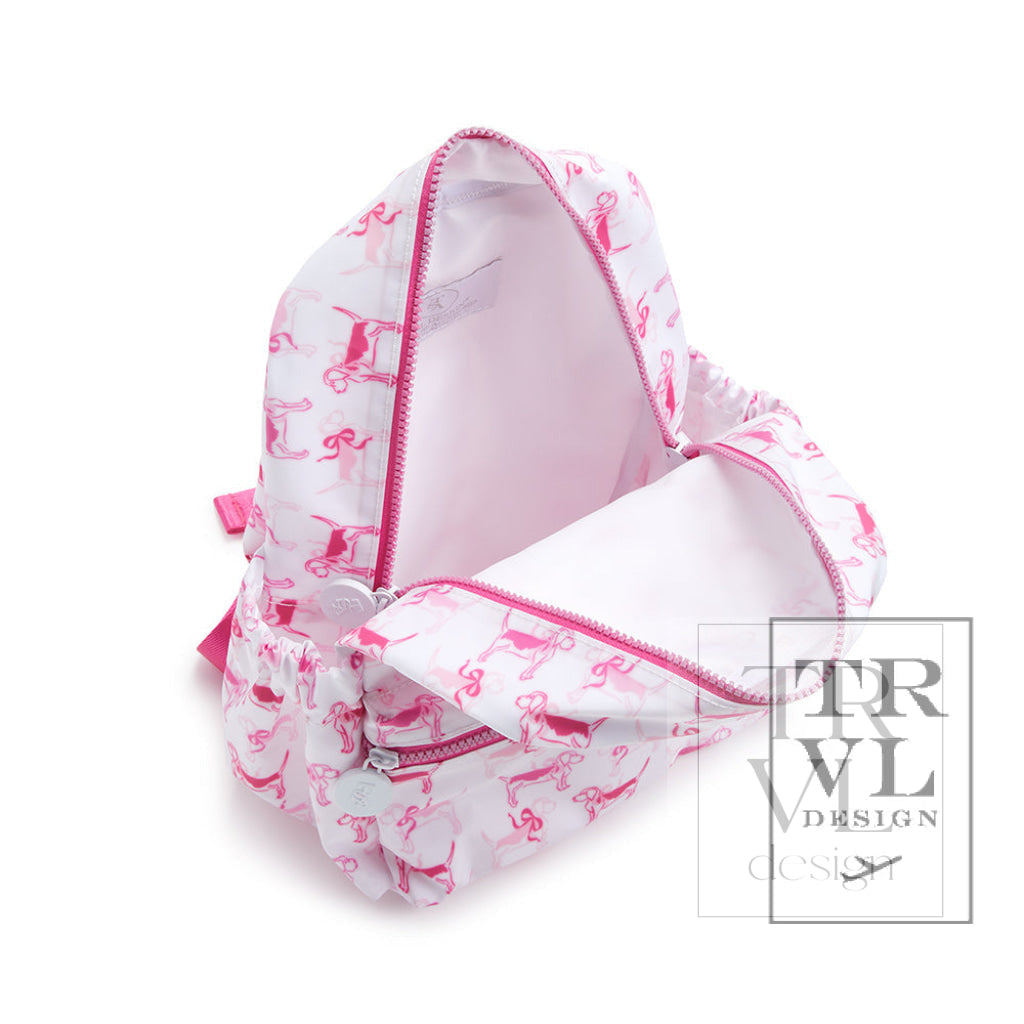 Mini Backer - Ribbon Floral Pink Backpacks