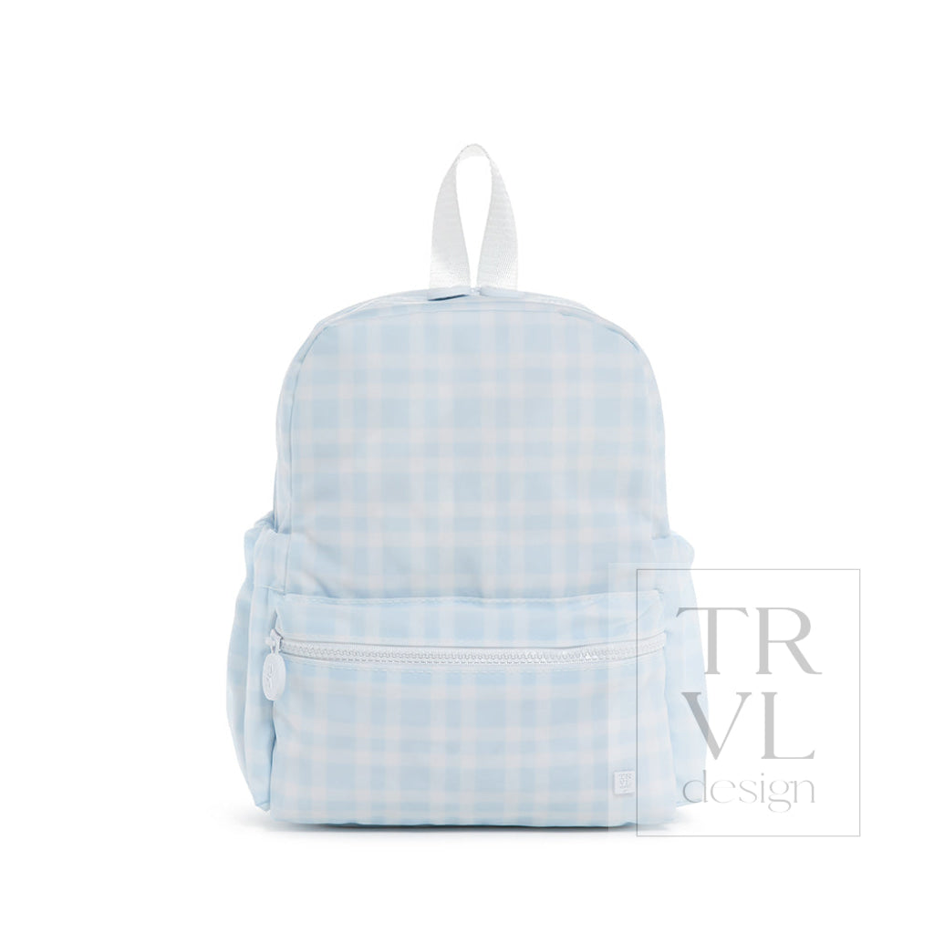 Mini Backer - Pimlico Plaid Blue Backpack *New! Backpacks