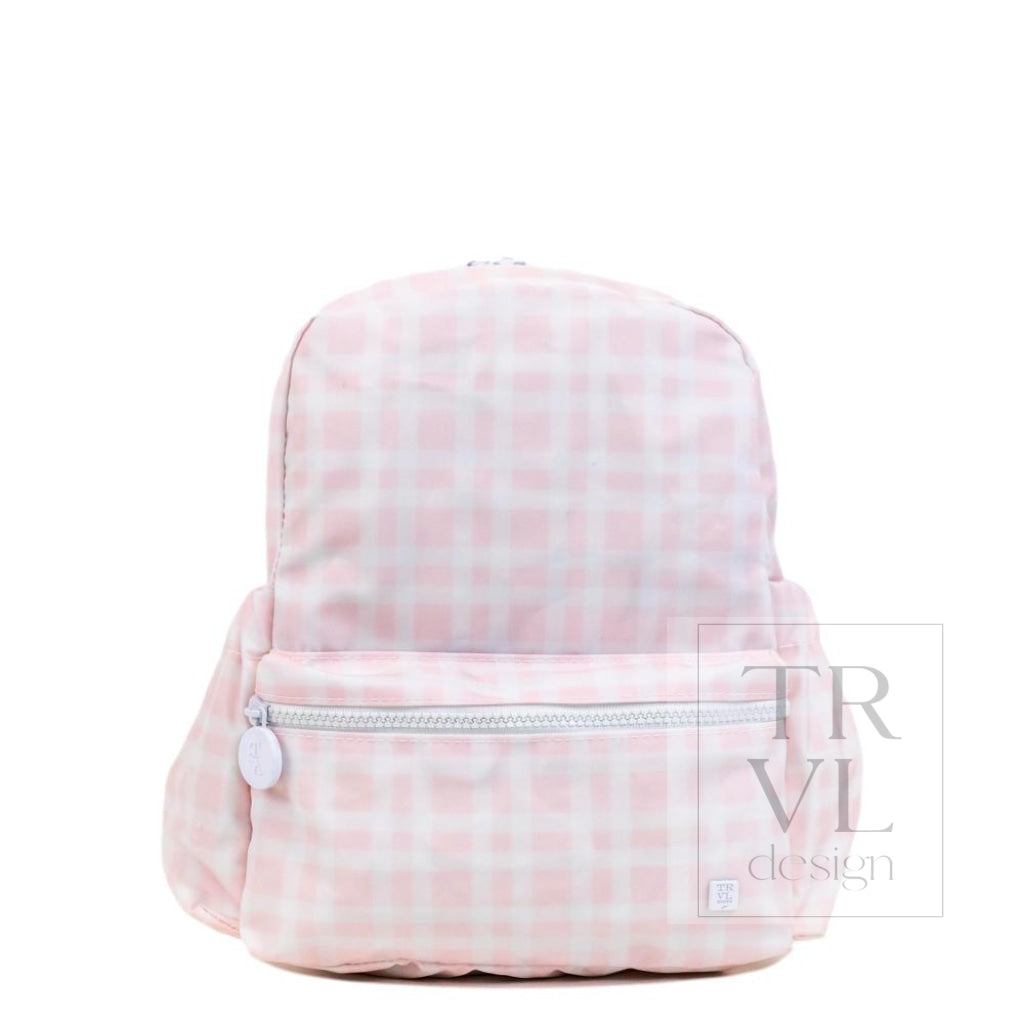 MINI BACKER - PIMLICO PLAID PINK Backpack - Backpacks