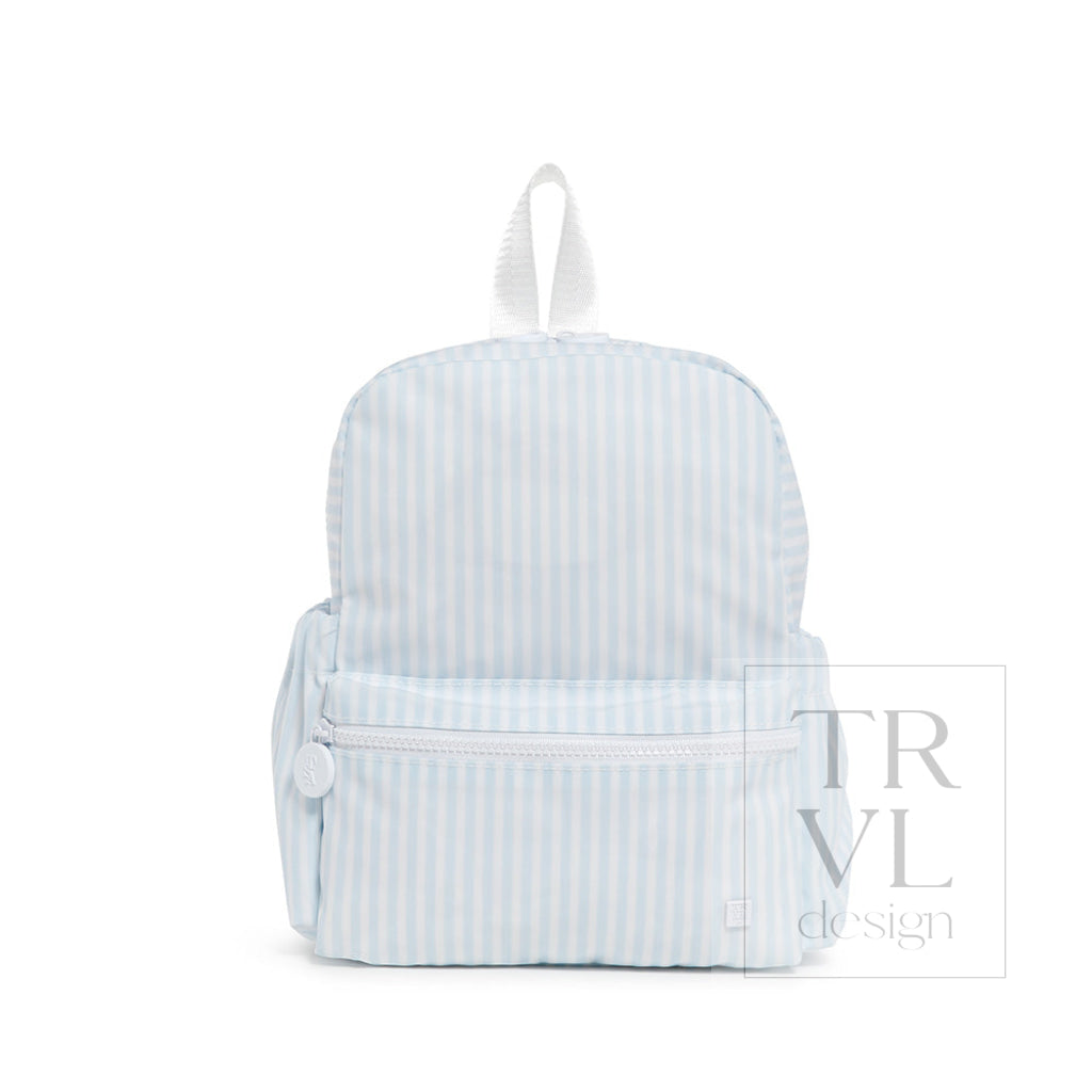 Mini Backer - Pimlico Stripe Blue Backpack *New! Backpacks