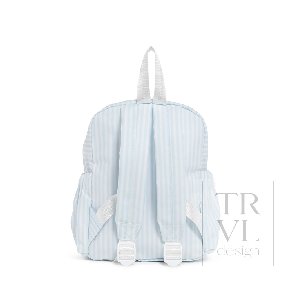Mini Backer - Pimlico Stripe Blue Backpack *New! Backpacks