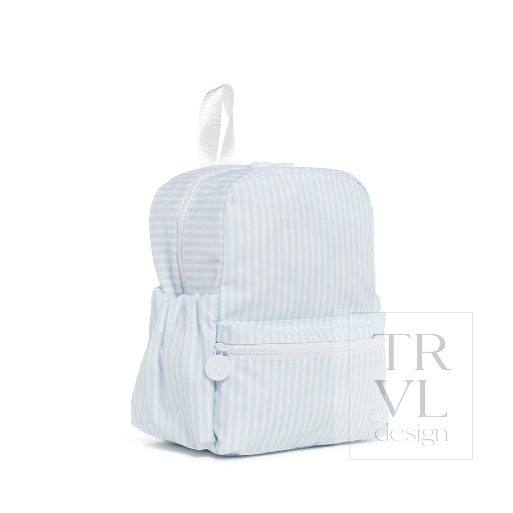 Mini Backer - Pimlico Stripe Blue Backpack *New! Backpacks