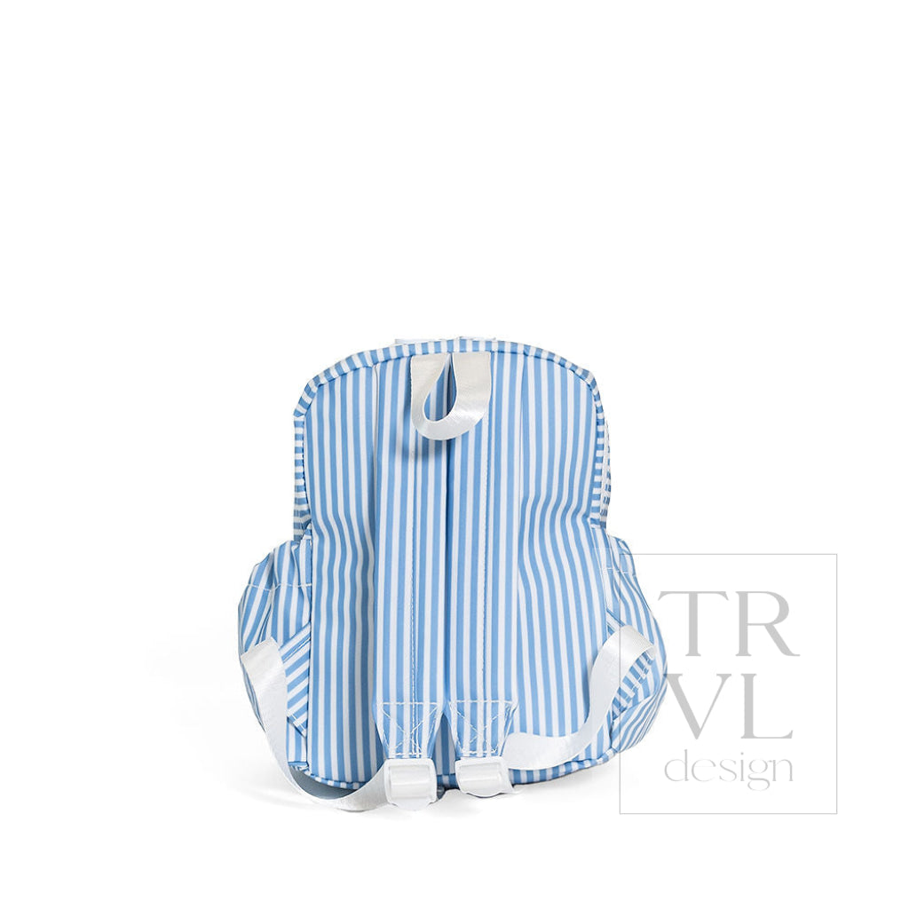 MINI BACKER - PIMLICO STRIPE CHAMBRAY Backpack - Backpacks