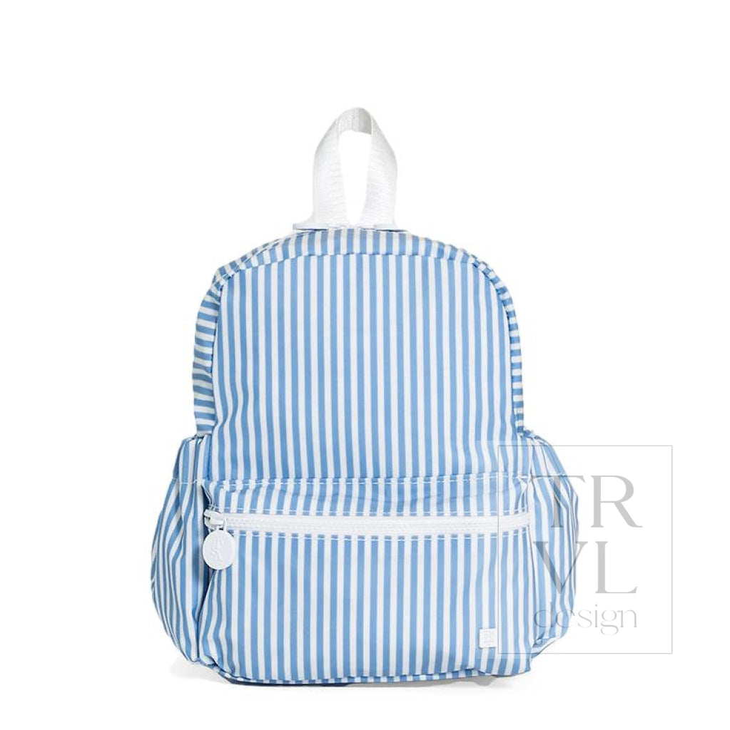 MINI BACKER - PIMLICO STRIPE CHAMBRAY Backpack - Backpacks