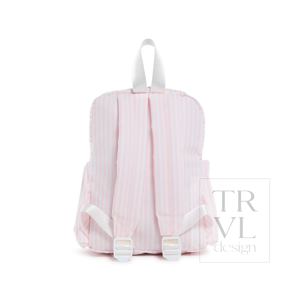 Mini Backer - Pimlico Stripe Pink Backpack *New! Backpacks