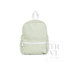 MINI BACKER - PIMLICO STRIPE SAGE Backpack - Backpacks