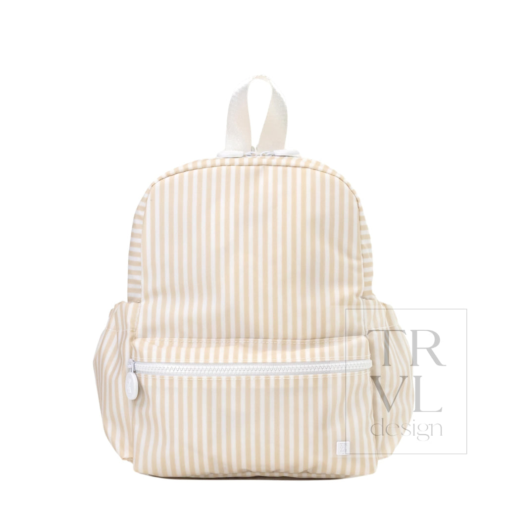 MINI BACKER - PIMLICO STRIPE SAND Backpack - Backpacks