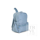 MINI BACKER - RODEO CHECK INDIGO - Backpacks