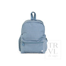 MINI BACKER - RODEO CHECK INDIGO - Backpacks