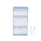 MINI ROLLUP HANGING BAG - PIMLICO STRIPE CHAMBRAY - Cosmetic & Toiletry Bags