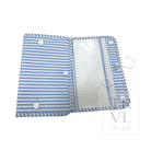 MINI ROLLUP HANGING BAG - PIMLICO STRIPE CHAMBRAY - Cosmetic & Toiletry Bags