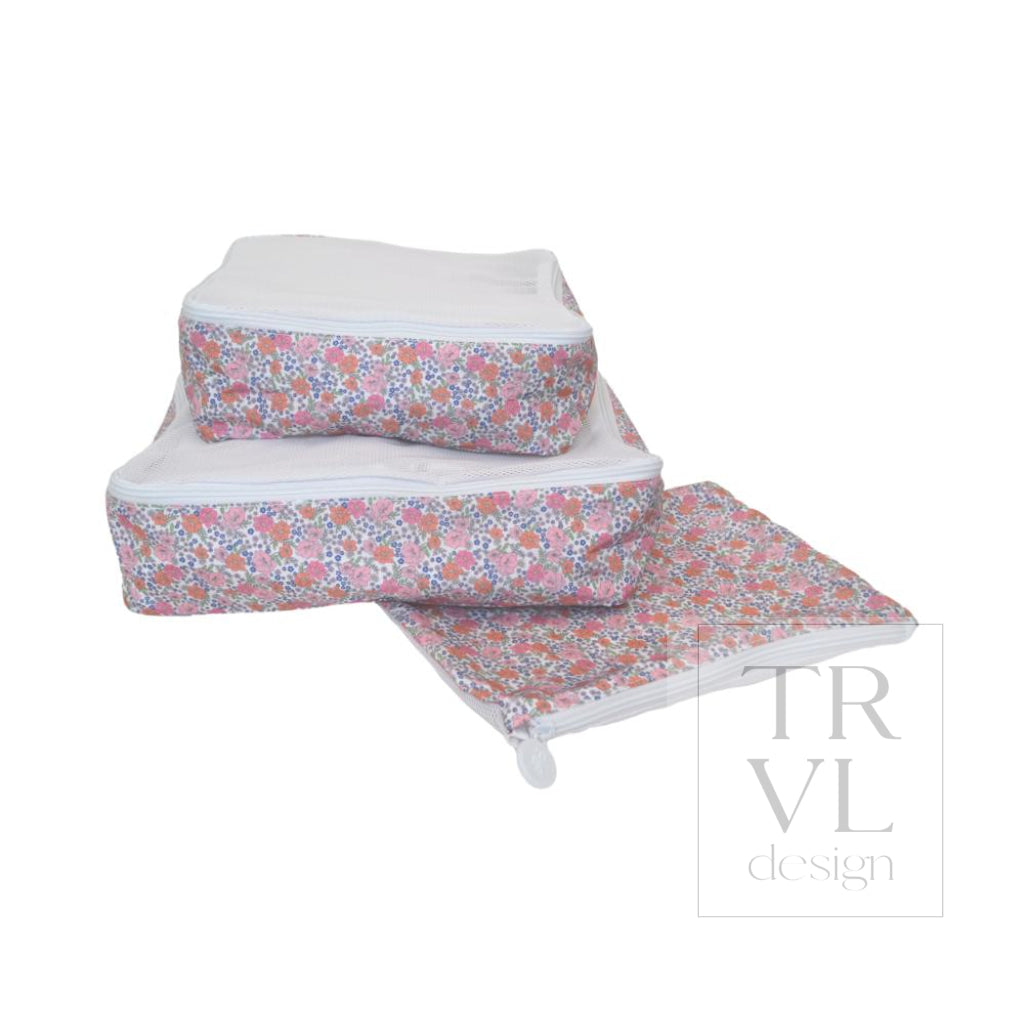Mini Squad Packing Cubes - Garden Floral *New! Garden Floral