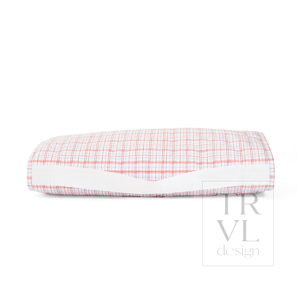 NAP MAT - Rest Up! CLASSIC PLAID RED - Nap Mats