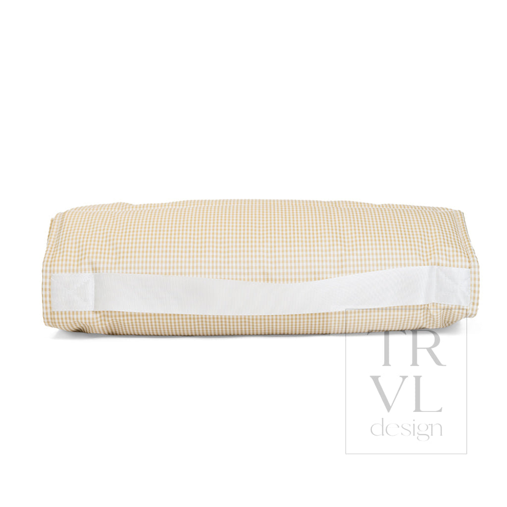 NAP MAT - Rest Up! GINGHAM NEW KHAKI 3 - Nap Mats