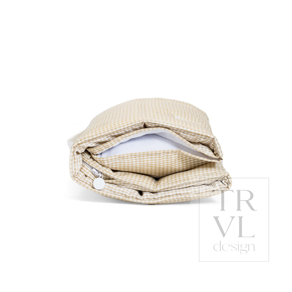 NAP MAT - Rest Up! GINGHAM NEW KHAKI 3 - Nap Mats