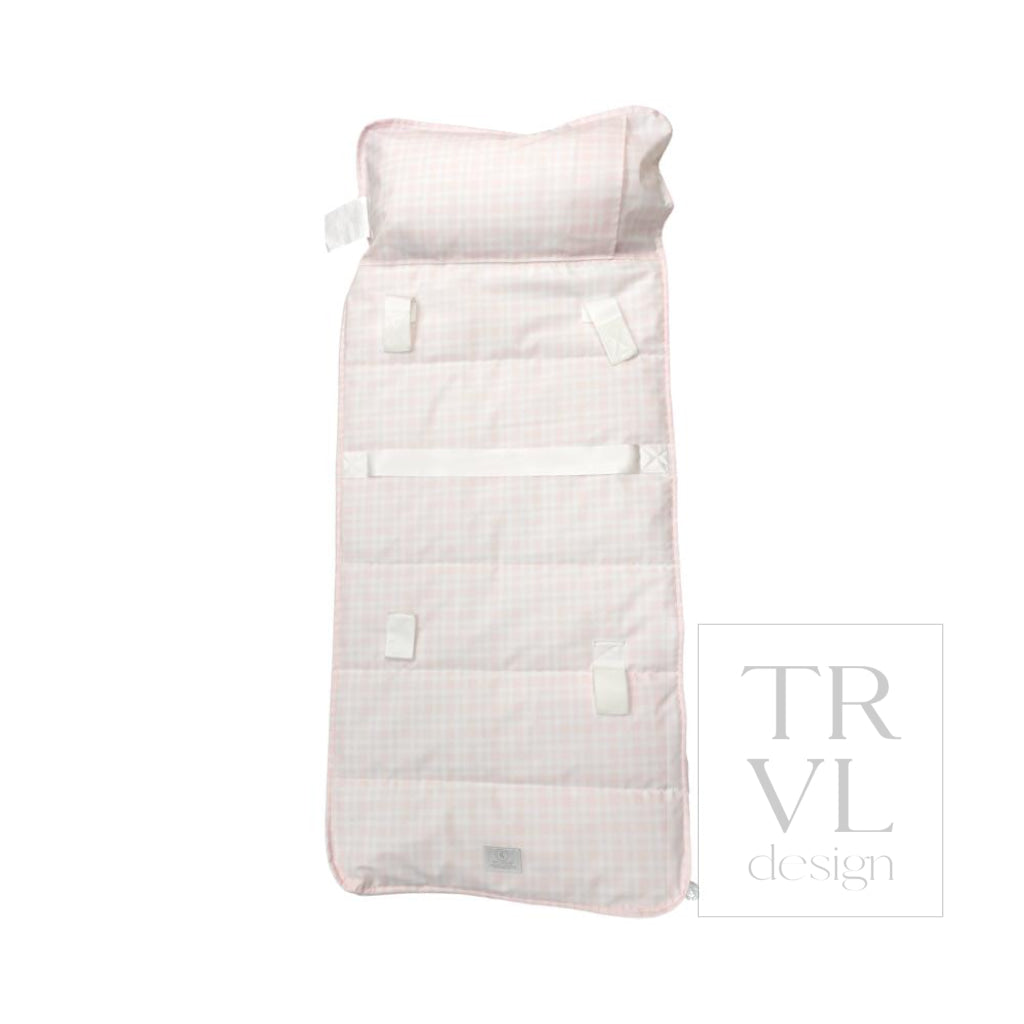 Nap Mat - Rest Up! Pimlico Plaid Pink *New! *Pre-Order 6/05 Ship
