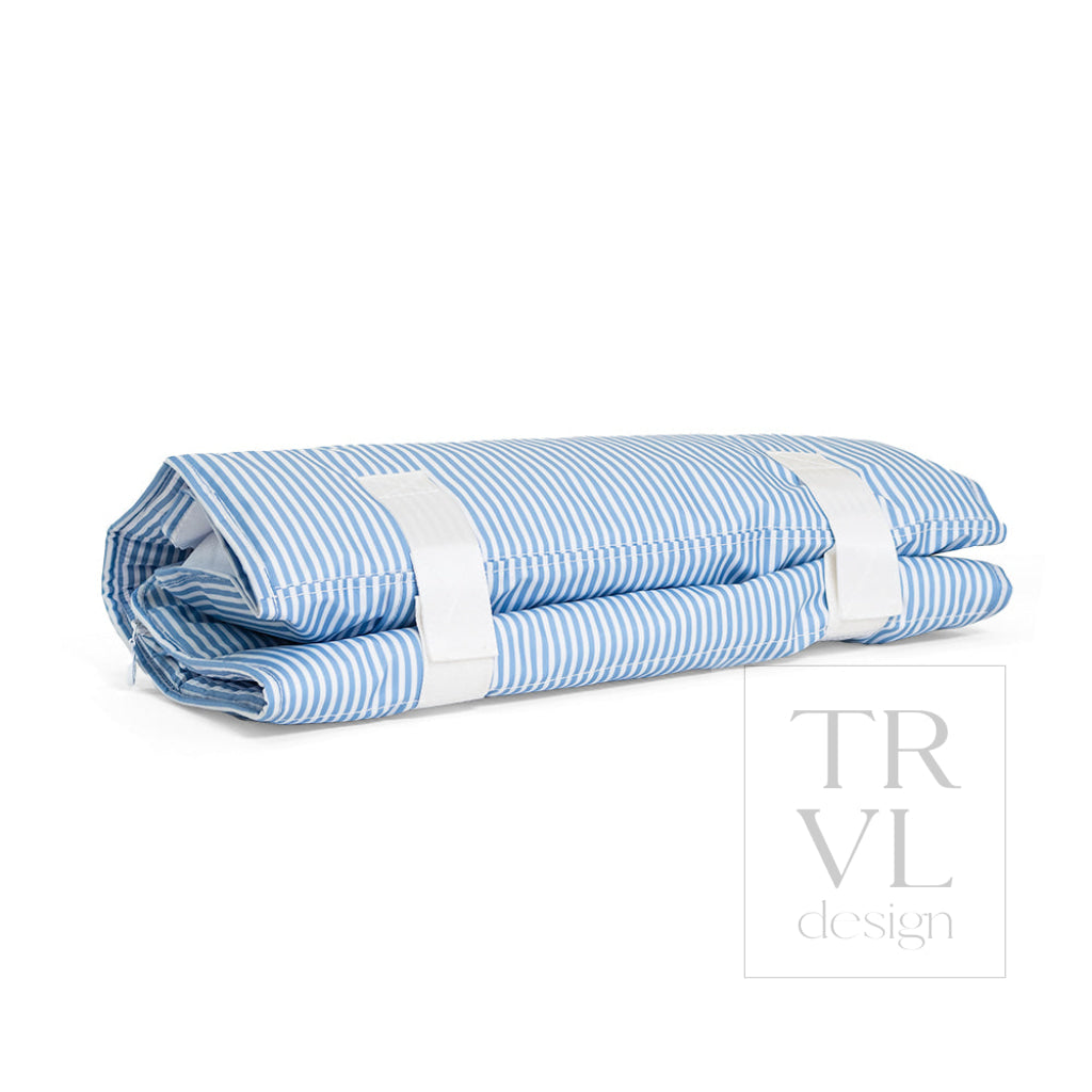 NAP MAT - Rest Up! PIMLICO STRIPE CHAMBRAY - Nap Mats