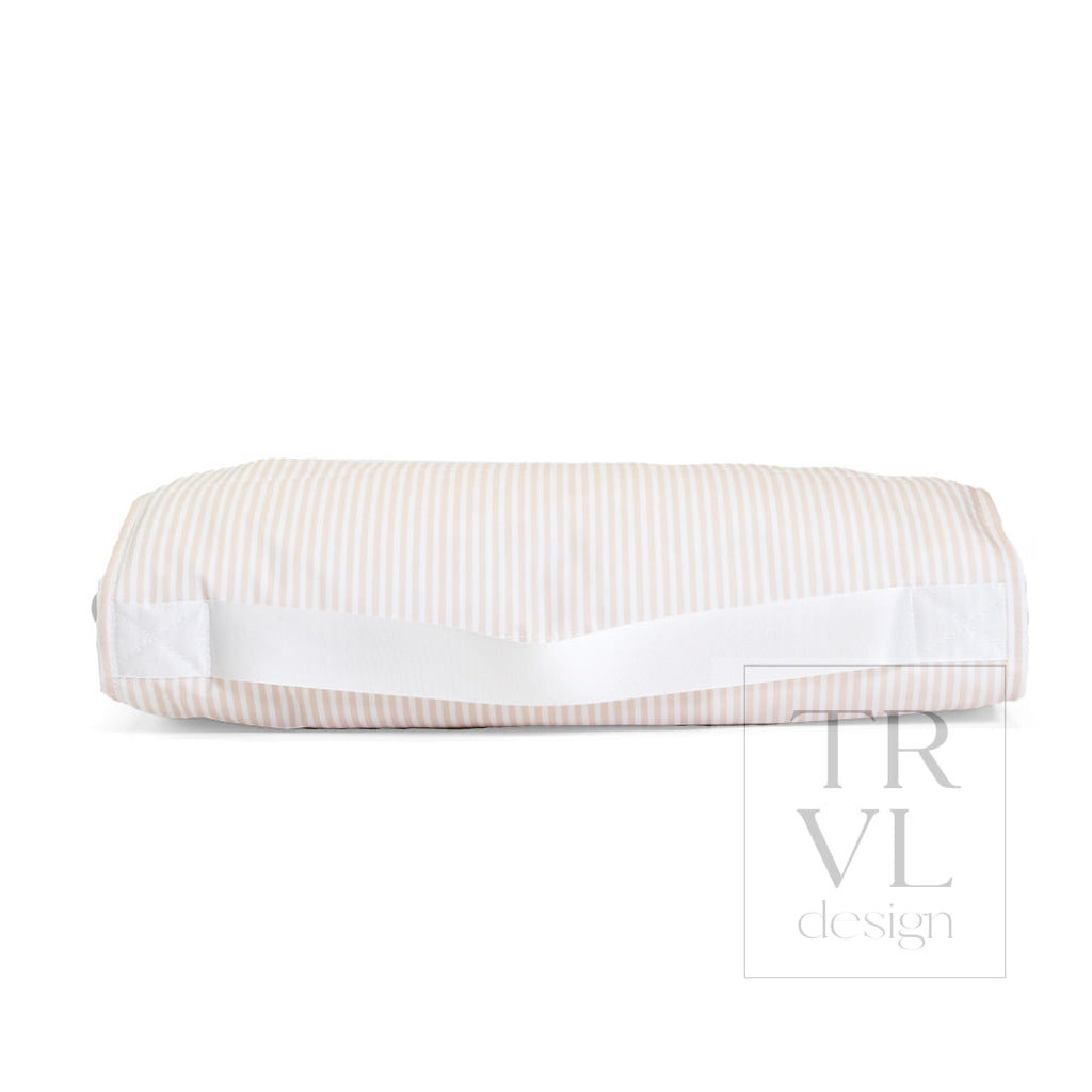NAP MAT - Rest Up! PIMLICO STRIPE SAND *TRVL deal - Nap Mats