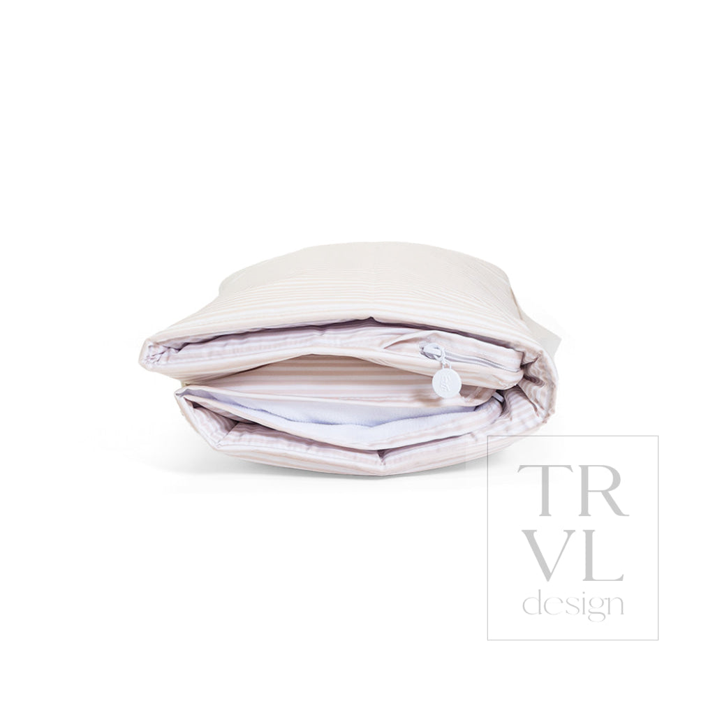 NAP MAT - Rest Up! PIMLICO STRIPE SAND *TRVL deal - Nap Mats