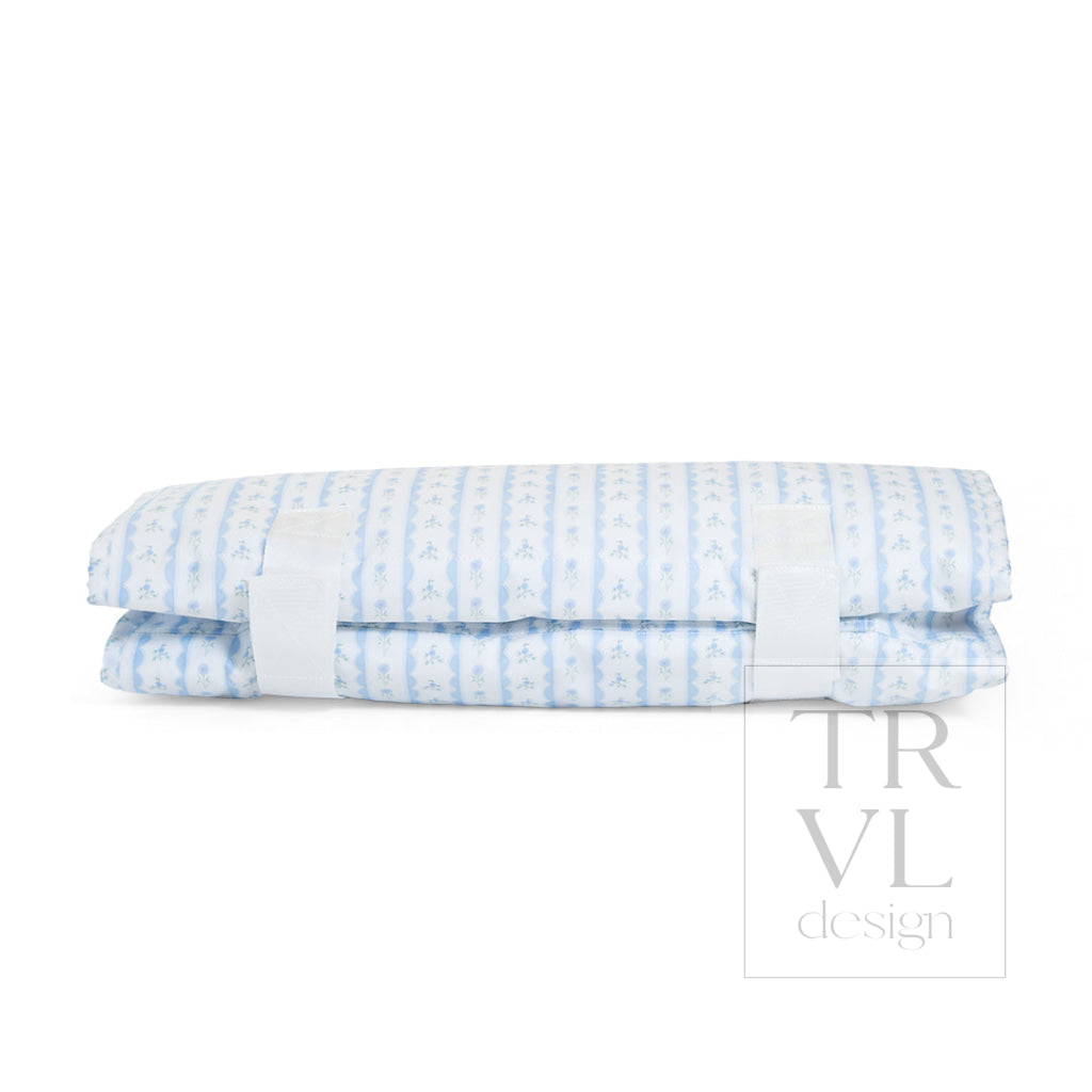 NAP MAT - Rest Up! RIBBON FLORAL BLUE - Nap Mats