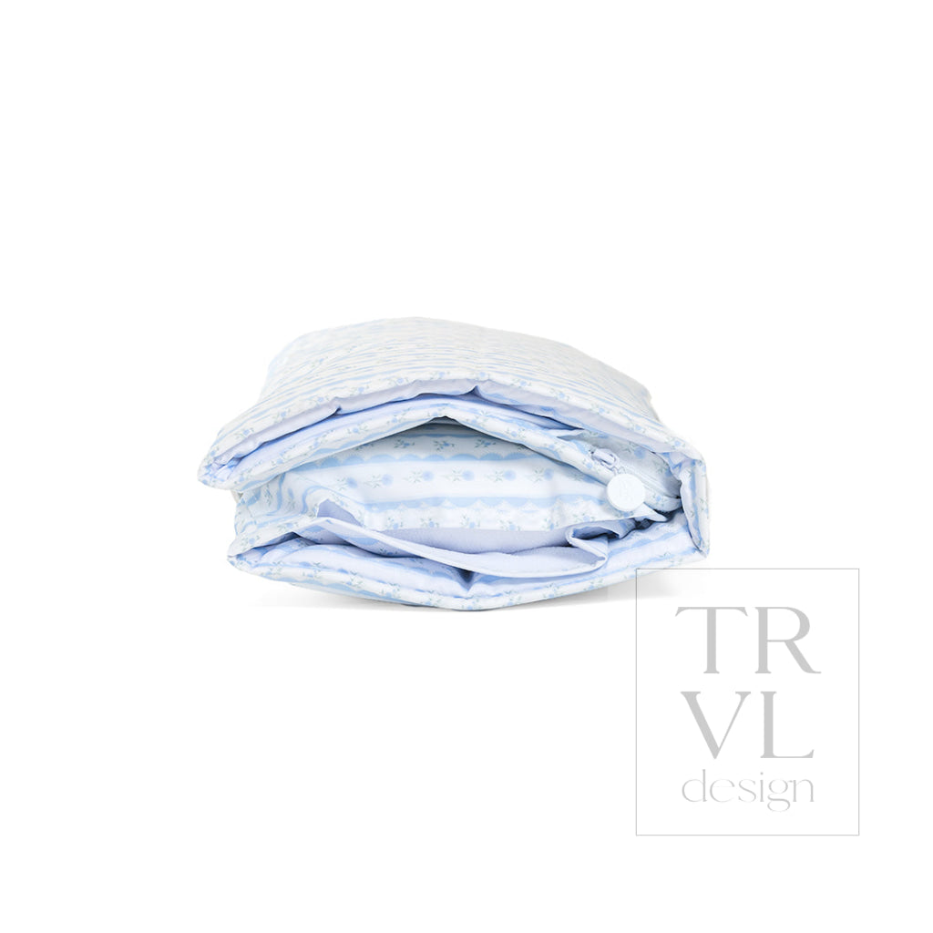 NAP MAT - Rest Up! RIBBON FLORAL BLUE - Nap Mats