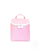 Lunch Box - TAKE AWAY LUNCH BAG - INSULATED GINGHAM PINK