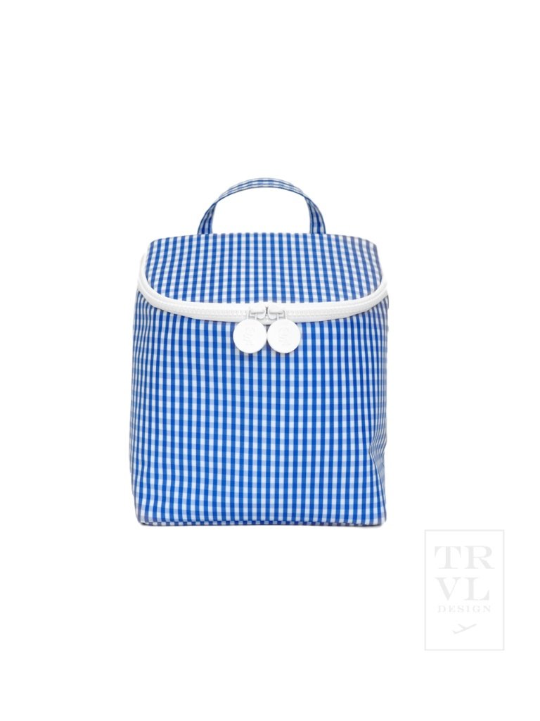 TAKE AWAY Insulated Bag - GINGHAM ROYAL