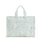 Overnight Tote - Bunny Toile Green *New! Tote Bags