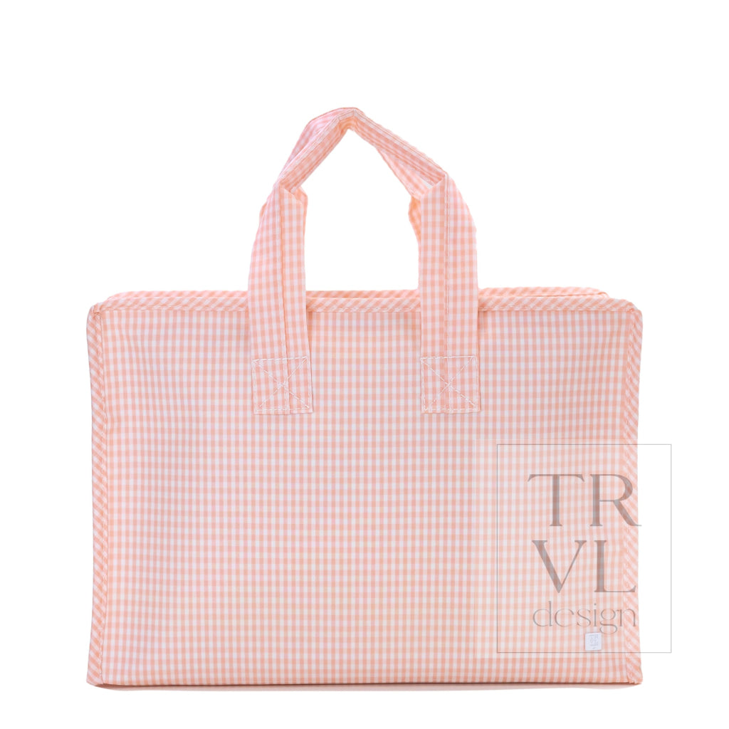 OVERNITE TOTE - GINGHAM TAFFY - Tote Bags