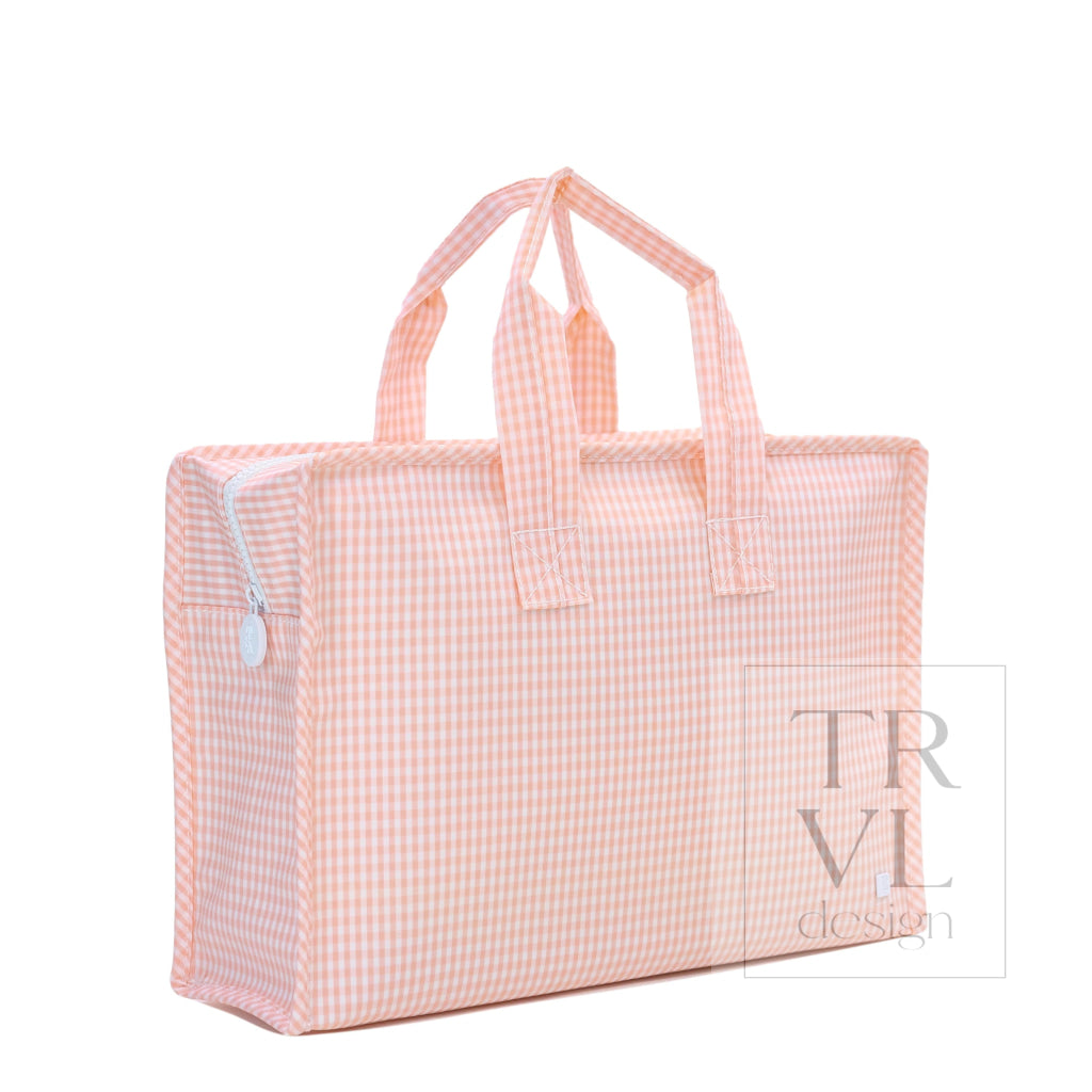 OVERNITE TOTE - GINGHAM TAFFY - Tote Bags