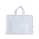 OVERNITE TOTE - PIMLICO PLAID BLUE - Tote Bags