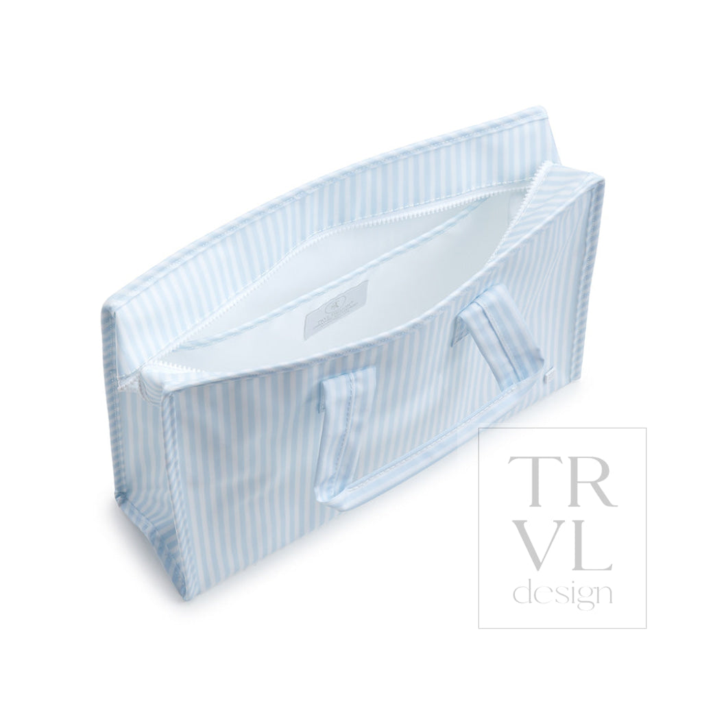 Overnight Tote - Pimlico Stripe Blue *New! Tote Bags