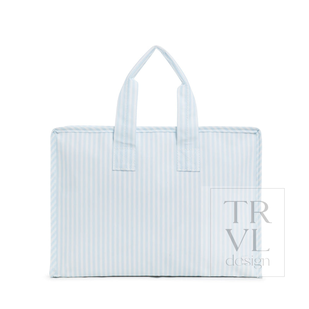 Overnight Tote - Pimlico Stripe Blue *New! Tote Bags