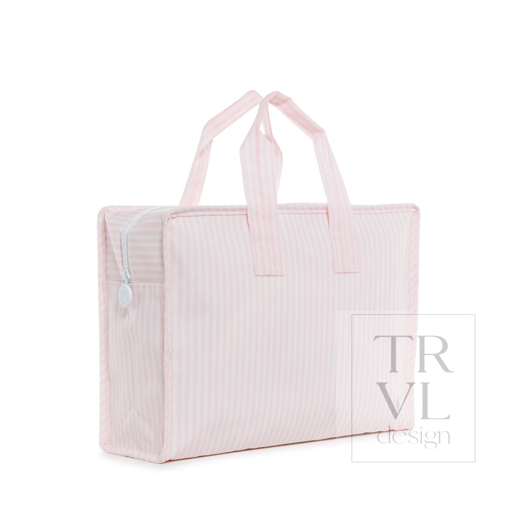 Overnight Tote - Pimlico Stripe Pink *New! Tote Bags