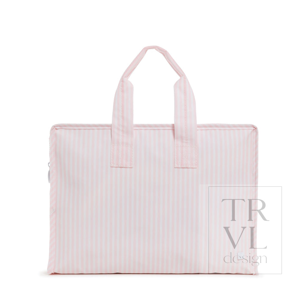 Overnight Tote - Pimlico Stripe Pink *New! Tote Bags