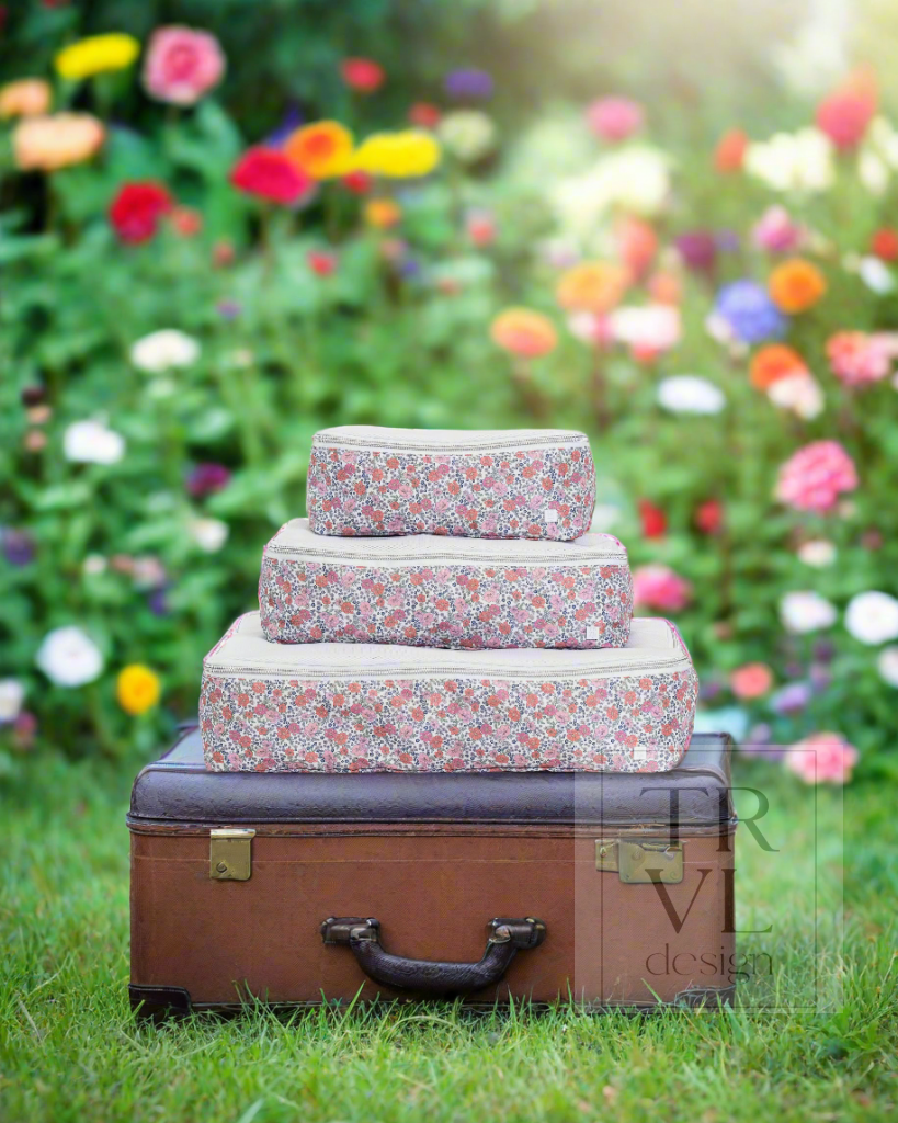 PACKING SQUAD - Packing Cubes GARDEN FLORAL - Packing Organizers