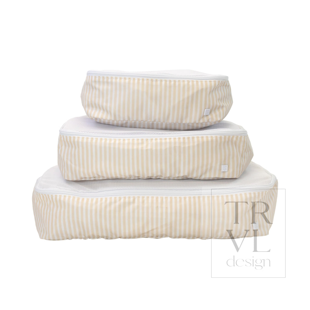 PACKING SQUAD - Packing Cubes PIMLICO STRIPE SAND - Packing Organizers