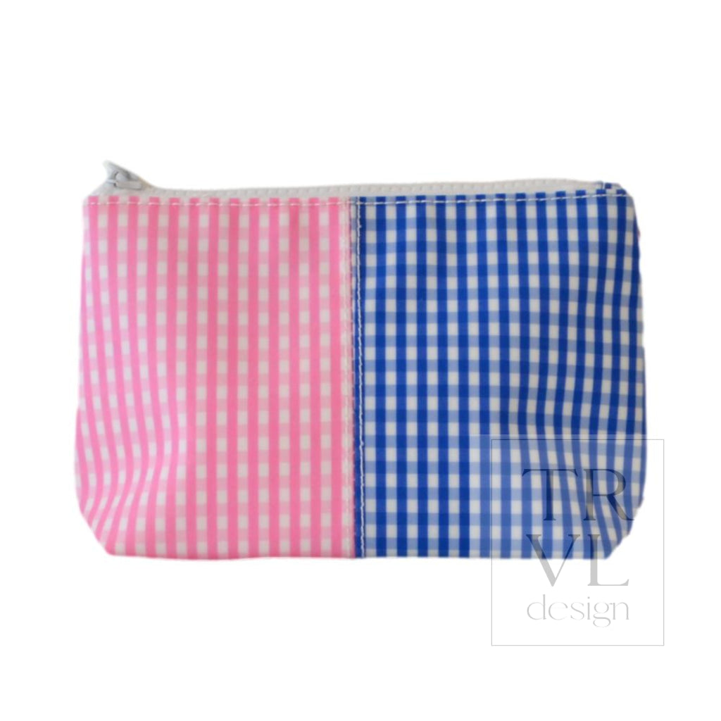 Patch Gingham Mini Cosmetic Bag *Trvl Deal