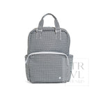 QUILTED ALL YOU NEED BAG - GINGHAM BLACK - Diaper Bags