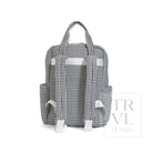 QUILTED ALL YOU NEED BAG - GINGHAM BLACK - Diaper Bags
