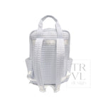 QUILTED ALL YOU NEED BAG - PIMLICO STRIPE BLUE - Diaper Bags